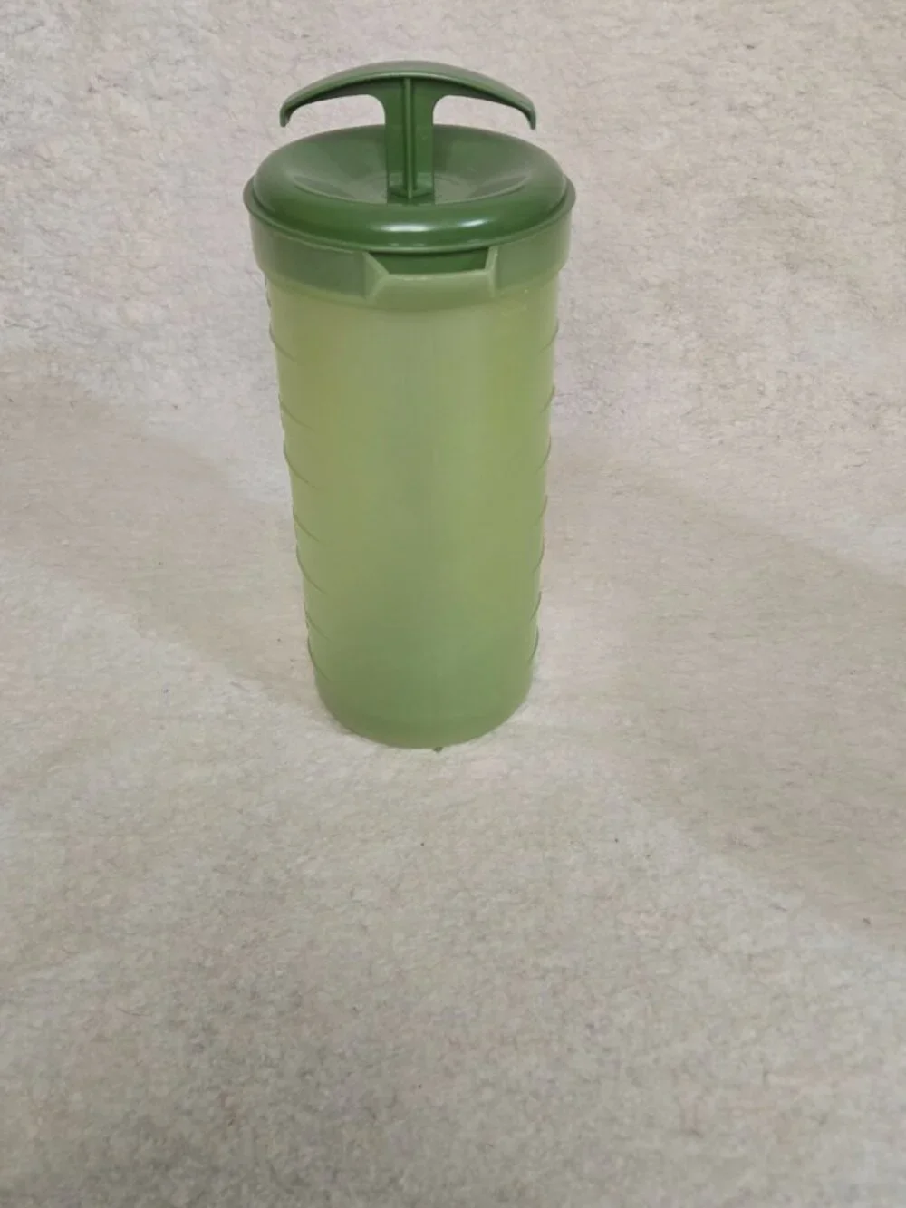 Vintage 2 Qt Federal Housewares Measuring Mixer Pitcher Green 1970s